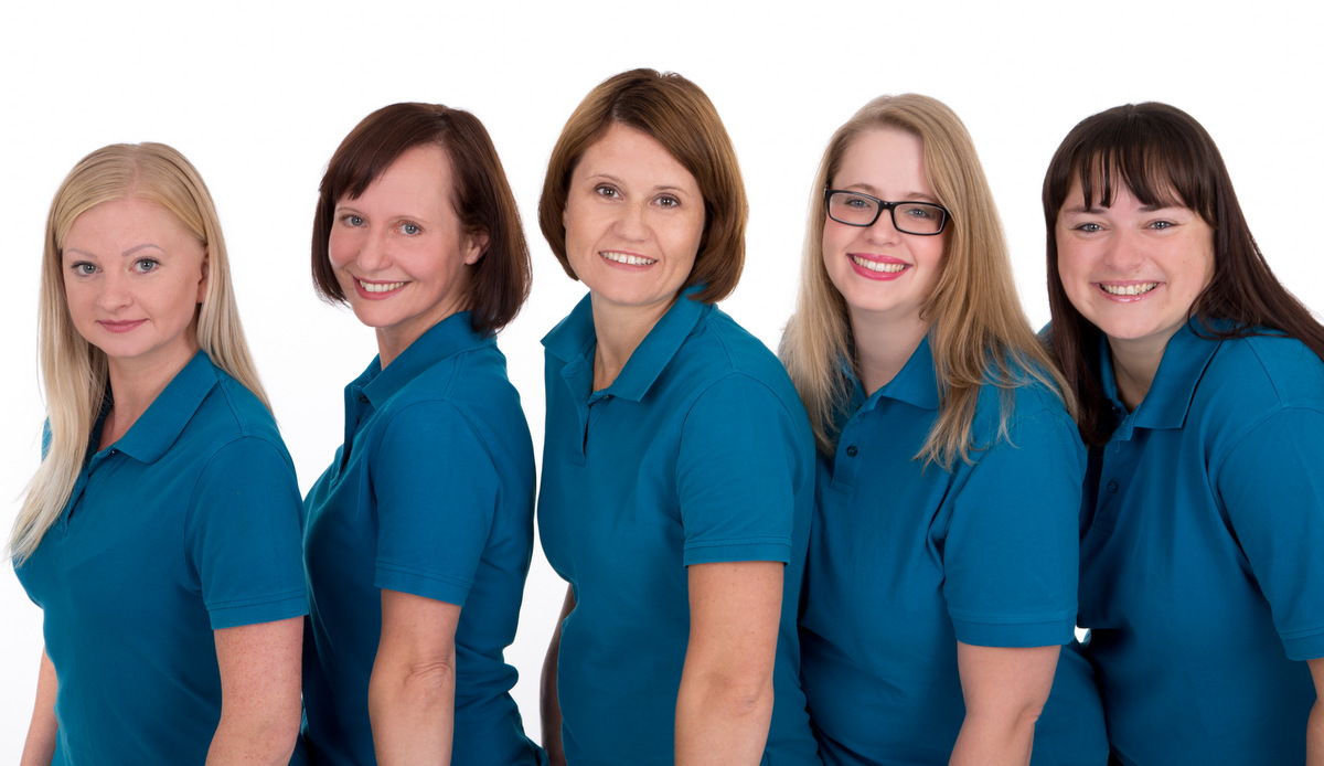 Das Prophylaxeteam der Praxis für ZahnMedizin Sürenheide